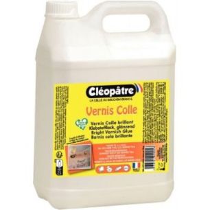 Flacon de 5litres colle blanc vinylique VI5L CLEOPATRE Flacon de 5litres colle blanc vinylique VI5L CLEOPATRE