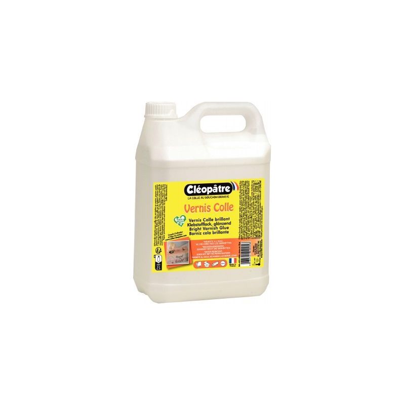 Achetez Flacon de 5litres colle blanc vinylique VI5L CLEOPATRE pas cher sur Ma Rentrée Scolaire Achetez Flacon de 5litres colle blanc vinylique VI5L CLEOPATRE pas cher sur Ma Rentrée Scolaire
