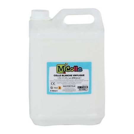 Achetez Bidon de colle 5L blanche vinylique 11438.M'COLLE M.COLLE pas cher sur Ma Rentrée Scolaire