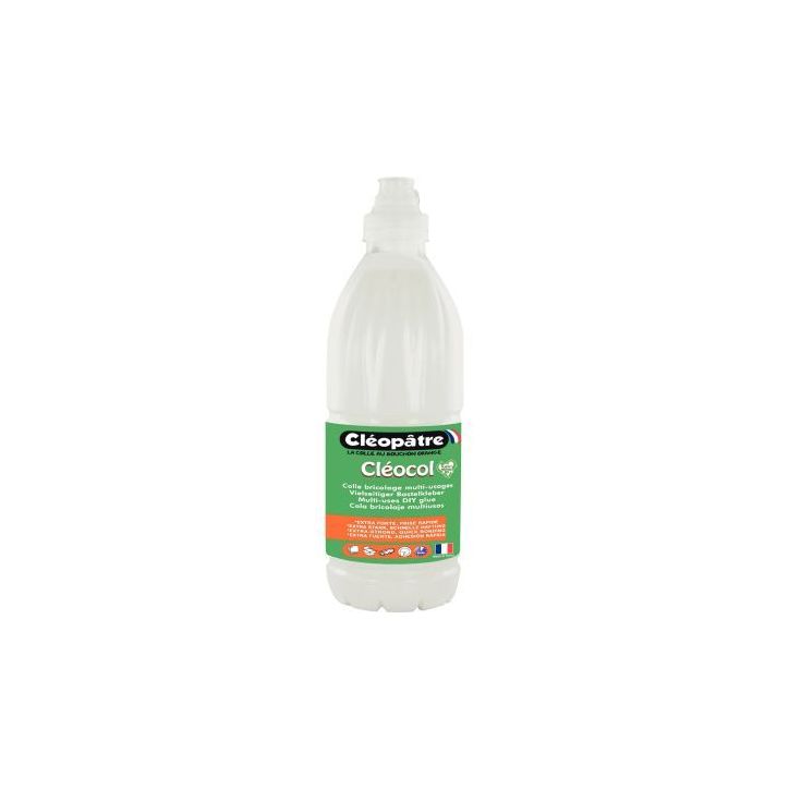 Flacon de 1 kg de colle vinylique Cléocol CC1L CLEOPATRE