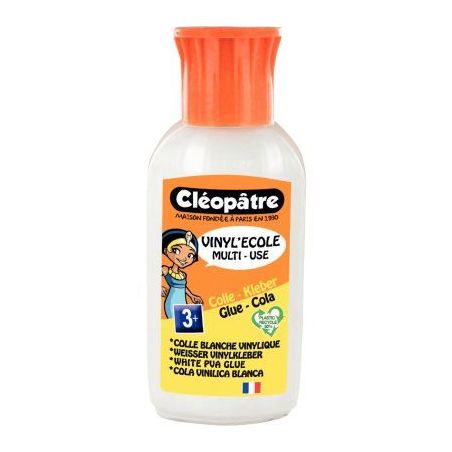 Achetez Flacon de colle vinylique blanc, 55g VI70X CLEOPATRE pas cher sur Ma Rentrée Scolaire