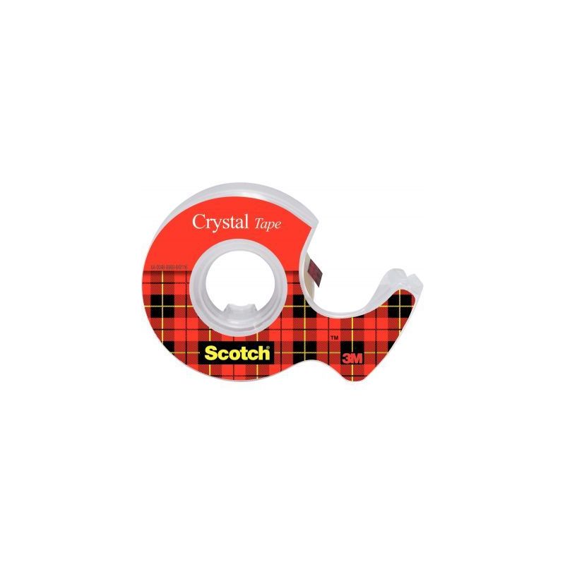 Achetez Rouleau Scotch Crystal transparent 19 mm x 7,5 m avec dévidoir A1122 3M pas cher sur Ma Ren.. Achetez Rouleau Scotch Crystal transparent 19 mm x 7,5 m avec dévidoir A1122 3M pas cher sur Ma Ren..