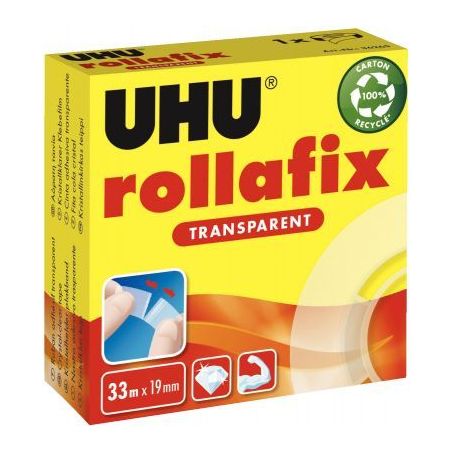 Achetez Rouleau adhésif transparent 19mm x 33m 036266 UHU pas cher sur Ma Rentrée Scolaire