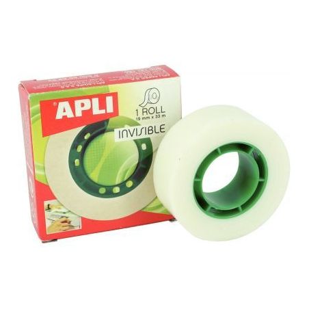 Achetez Rouleau adhésif invisible 19 mm x 33 m, en boite individuelle 11036 APLI pas cher sur Ma Re..