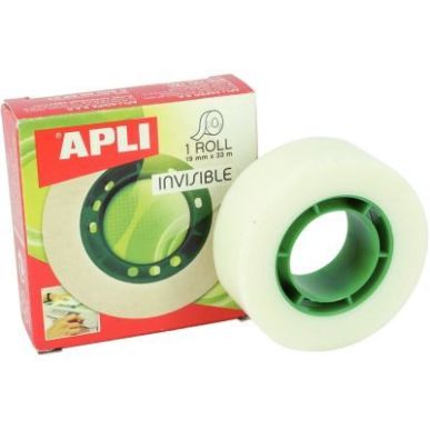 Achetez Rouleau adhésif invisible 19 mm x 33 m, en boite individuelle 11036 APLI pas cher sur Ma Re..