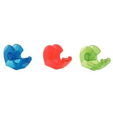 Achetez WONDAY Dévidoir pour ruban adhésif 19mmx33m, couleurs translucides assorties pas cher sur ..