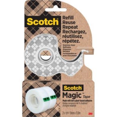 Achetez Dévidoir acier + 2 recharges de 19mmx13.9m BP1435 SCOTCH 3M pas cher sur Ma Rentrée Scolai..