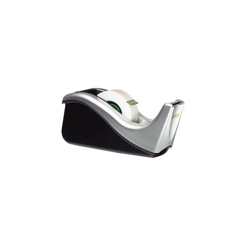 Achetez Dévidoir de bureau C60 argent avec 1 rouleau de Scotch Magic BP110 SCOTCH 3M pas cher sur M..