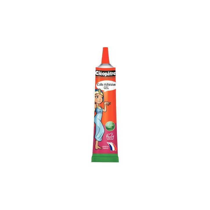 CLEOPATRE Tube de colle universelle transparente sans solvant 30ml
