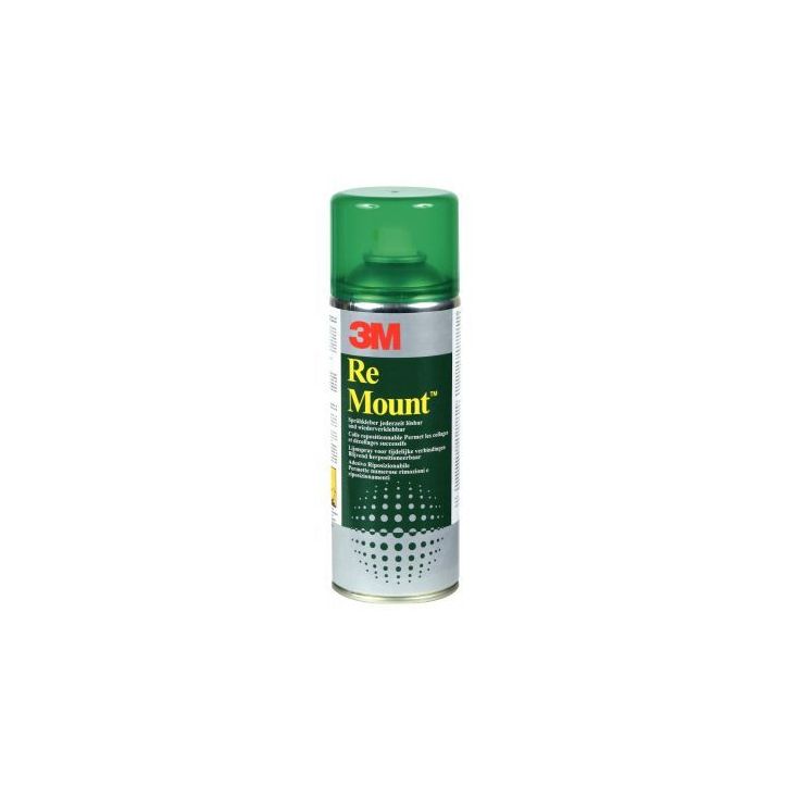 SCOTCH Colle aérosol repositionnable, 400ml, REMOUNT