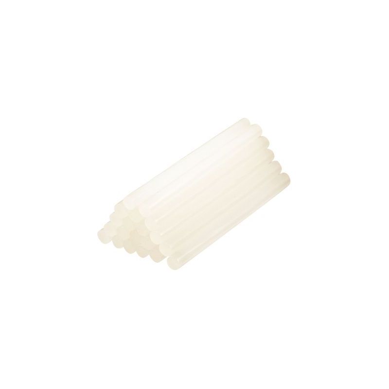 Achetez Sachet de 100 bâtons de colle transparente économique pour le pistolet à colle code 56405.. Achetez Sachet de 100 bâtons de colle transparente économique pour le pistolet à colle code 56405..