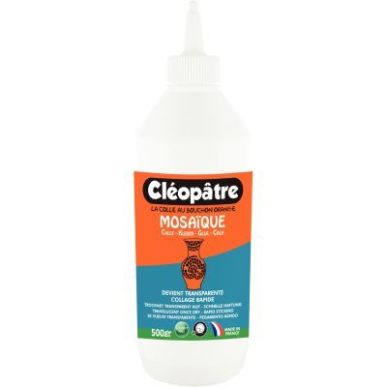 Achetez Flacon 500 gr colle Cleo'Saïc  pour mosaïques LCC12-500X pas cher sur Ma Rentrée Scolaire