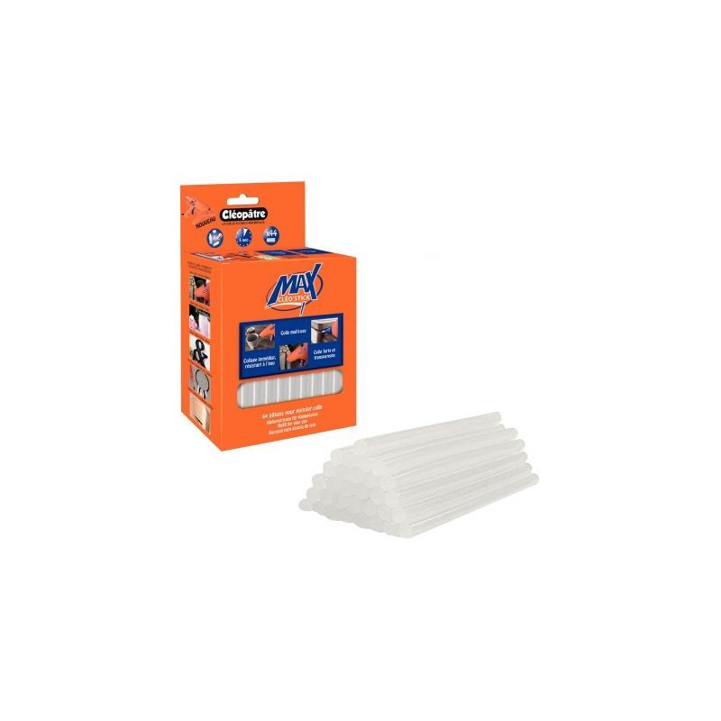Achetez Mégabox de 44 recharges de colle Cléostick Max POMAX44RCT CLEOPATRE pas cher sur Ma Rentr ..