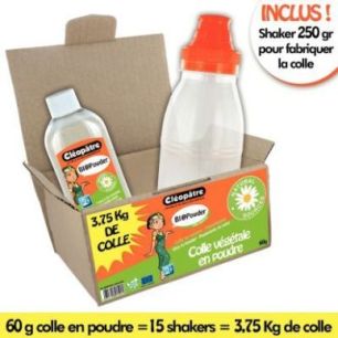 Achetez Kit de 60g de colle en poudre avec shakeur BGP60+SHK pas cher sur Ma Rentrée Scolaire