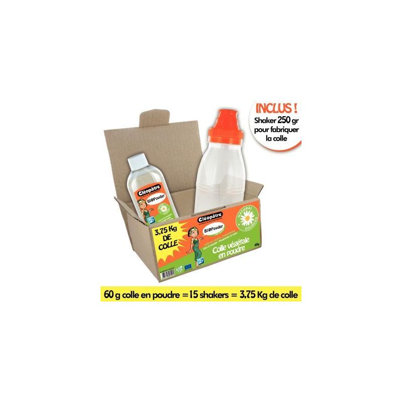 Achetez Kit de 60g de colle en poudre avec shakeur BGP60+SHK pas cher sur Ma Rentrée Scolaire Achetez Kit de 60g de colle en poudre avec shakeur BGP60+SHK pas cher sur Ma Rentrée Scolaire
