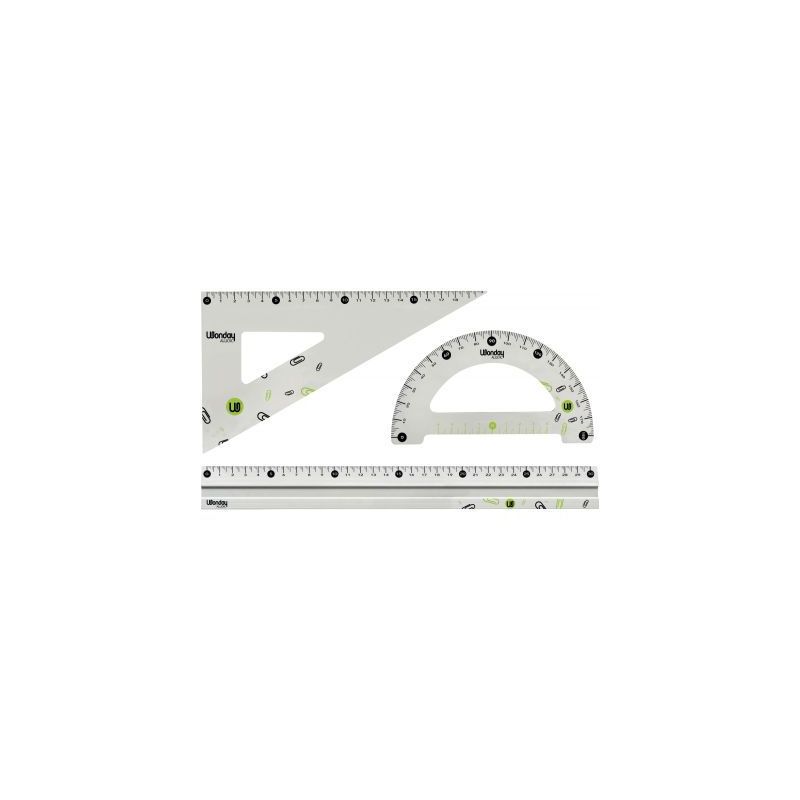 Achetez Set de 3 articles de traçage en aluminium FTT030072 WONDAY JPC pas cher sur Ma Rentrée Sco.. Achetez Set de 3 articles de traçage en aluminium FTT030072 WONDAY JPC pas cher sur Ma Rentrée Sco..