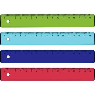 Achetez Lot de 36 règles en plastique 16cm coloris assortis FTE160093 pas cher sur Ma Rentrée Scol..