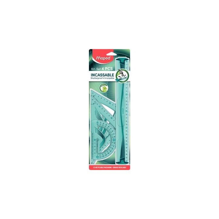 Set de 4 pièces de traçage incassable 244304 MAPED