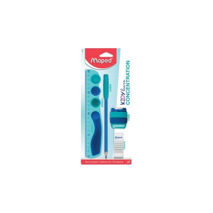 Blister KIDY LEARN 4 pièces 981889 KIDY LEARN MAPED