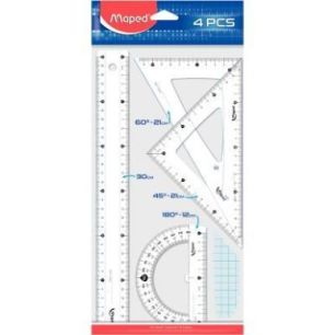 Achetez Set de 4 pièces de traçage MAPED 242830 MAPED pas cher sur Ma Rentrée Scolaire