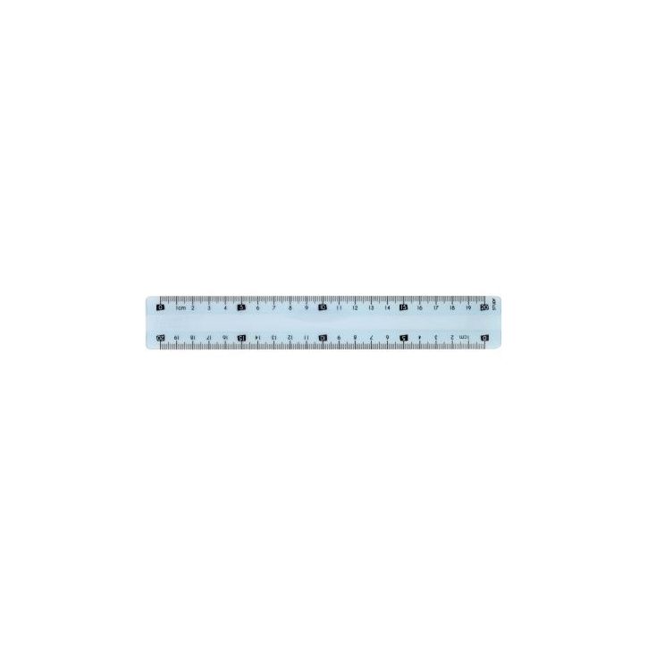 Règle plate 20cm incassable 245421 MAPED