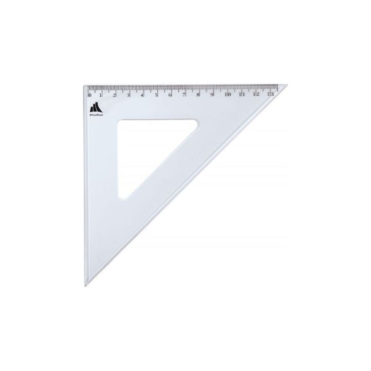 WONDAY Equerre 45 degrés 21 cm sous étui packbordable