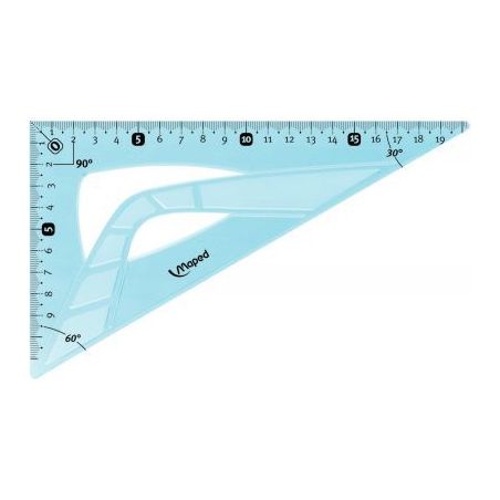 Achetez Equerre 60 degrés 21cm incassable 244621 MAPED pas cher sur Ma Rentrée Scolaire