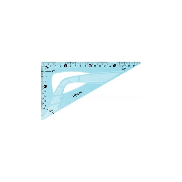 Equerre 60 degrés 21cm incassable 244621 MAPED