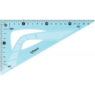 Achetez Equerre 60 degrés 21cm incassable 244621 MAPED pas cher sur Ma Rentrée Scolaire