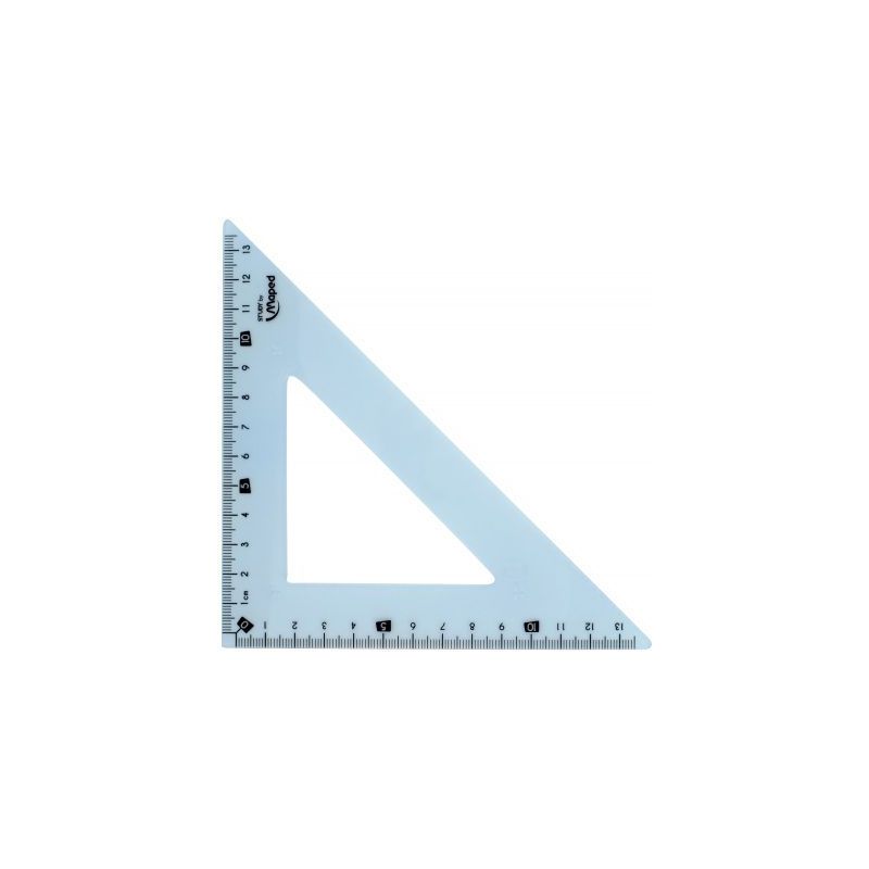 Achetez Equerre en plastique incassable 21 cm, 45° 245710 MAPED pas cher sur Ma Rentrée Scolaire
