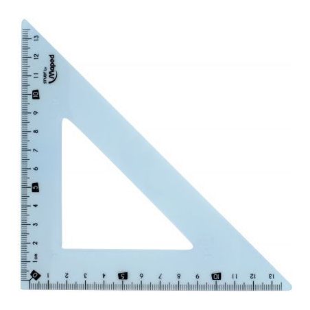 Achetez Equerre en plastique incassable 21 cm, 45° 245710 MAPED pas cher sur Ma Rentrée Scolaire