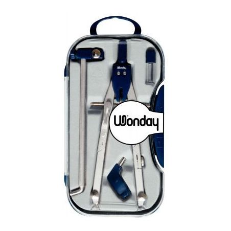 Achetez Coffret compas + 4 accessories FCO300472 WONDAY pas cher sur Ma Rentrée Scolaire