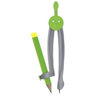 Compas scolaire à bague universelle. Branches galbées en plastique FCO100761 Compas scolaire à bague universelle. Branches galbées en plastique FCO100761