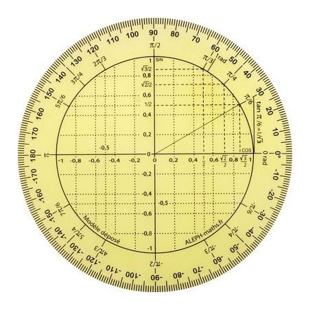Achetez Rapporteur trigonométrique FTT860162 pas cher sur Ma Rentrée Scolaire