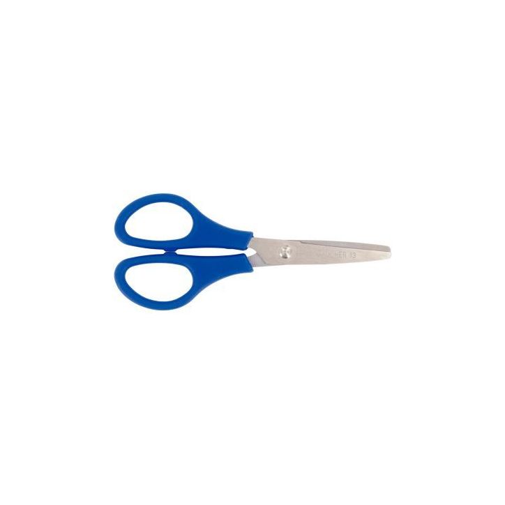 Ciseaux bouts ronds anneaux en plastique 13 cm pour gaucher FCI131451