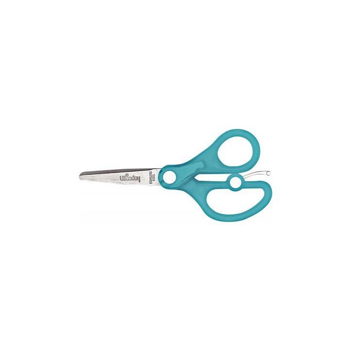 Ciseaux CADOR PLUS écoliers avec ressort, bouts ronds, anneaux en plastique, 13 cm FCI131061