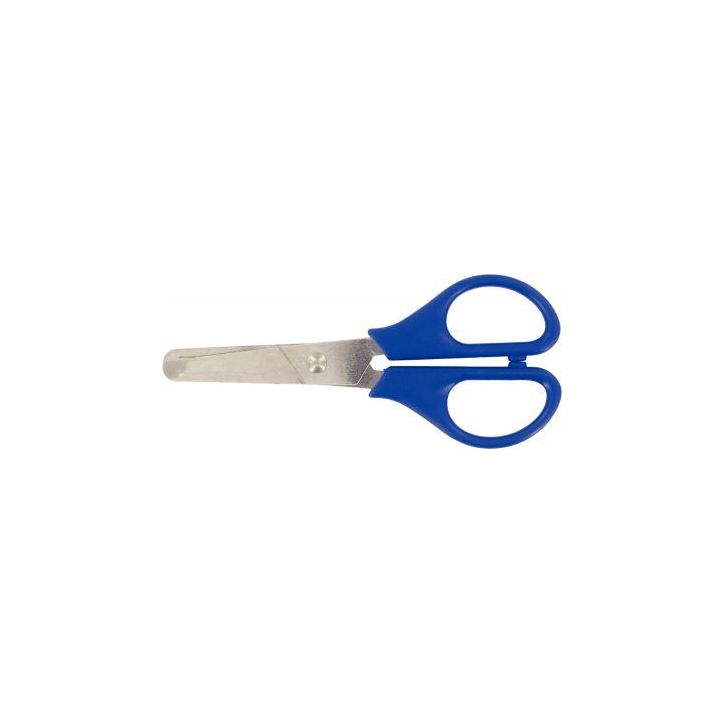 Ciseaux bouts ronds anneaux en plastique 11 cm FCI100261