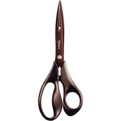 Achetez MAPED Ciseau Expert TITANIUM 21 cm Noir, anneaux ergonomiques, lame revêtement titane. Gara..