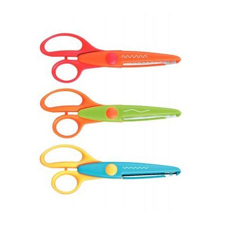 Achetez Lot de 3 ciseaux à cranter assortis 16 cm ADE040063 pas cher sur Ma Rentrée Scolaire