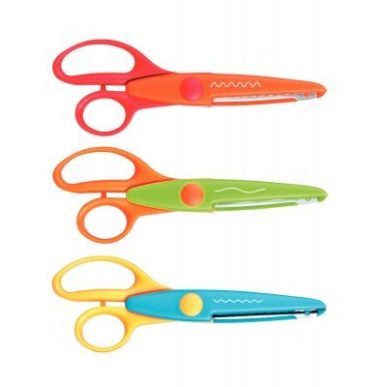 Achetez Lot de 3 ciseaux à  cranter assortis 16 cm ADE040063 pas cher sur Ma Rentrée Scolaire