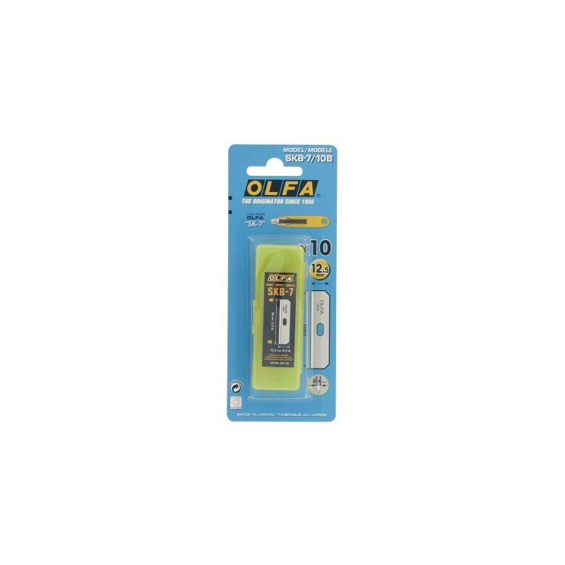 Achetez Blister de 10 lames trapézoidales en acier 12,5 mm 17029 OLFA pas cher sur Ma Rentrée Scol..