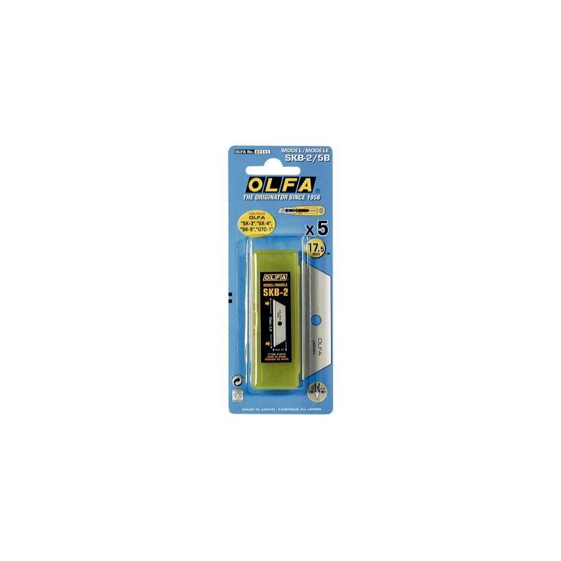 Achetez Blister de 5 lames trapézoidales en acier 06211 OLFA pas cher sur Ma Rentrée Scolaire Achetez Blister de 5 lames trapézoidales en acier 06211 OLFA pas cher sur Ma Rentrée Scolaire