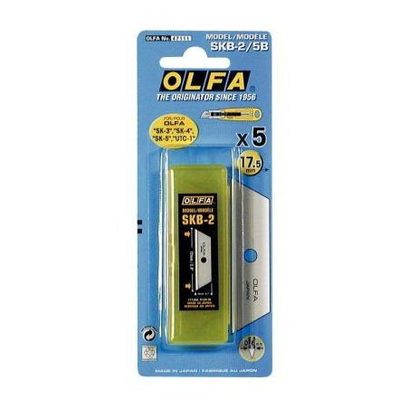 Achetez Blister de 5 lames trapézoidales en acier 06211 OLFA pas cher sur Ma Rentrée Scolaire