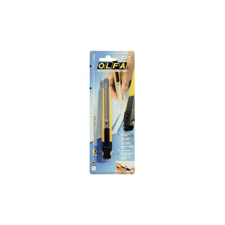Cutter OLFA ambidextre A1 9 mm OL21254 OLFA