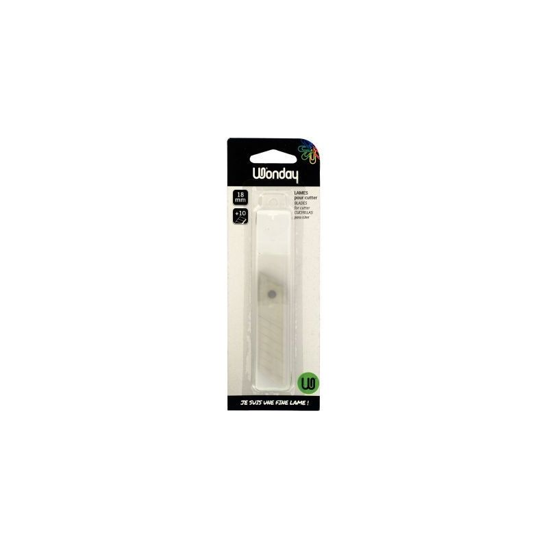 Achetez Etui de 10 lames pour cutter 81622 BLC180372 pas cher sur Ma Rentrée Scolaire