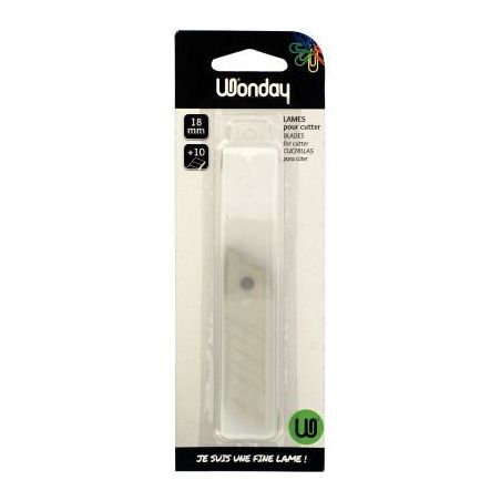 Achetez Etui de 10 lames pour cutter 81622 BLC180372 pas cher sur Ma Rentrée Scolaire