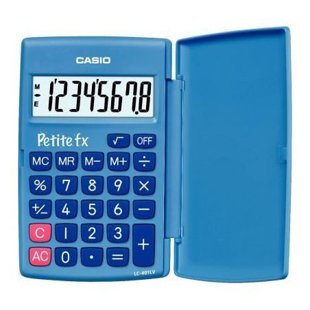 Achetez Calculatrice de poche CASIO 8 chiffres PETITE FX BLEU LC-401LV-BU-W-A-EP CASIO pas cher sur ..
