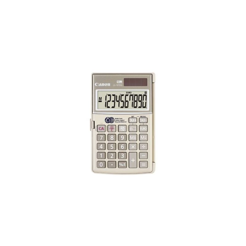 Achetez Machine à calculer de poche CANON écologique LS-10TEG CACALLS10TEG CANON pas cher sur Ma R..