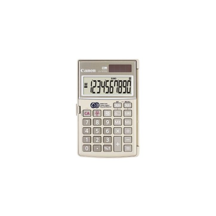 Machine à calculer de poche CANON écologique LS-10TEG CACALLS10TEG CANON