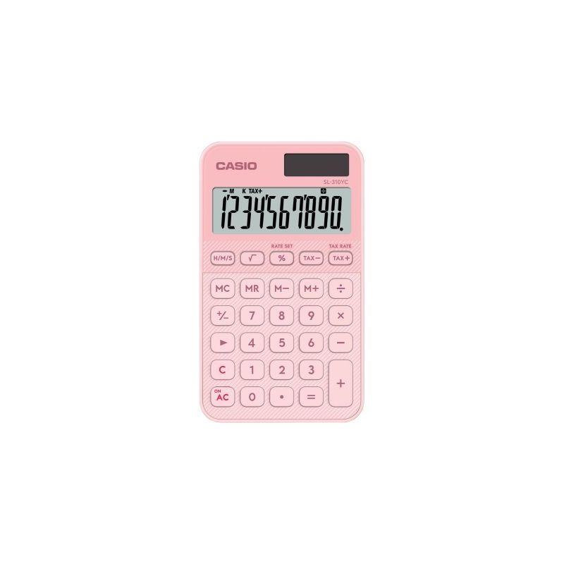Achetez Machine à calculer de poche Casio 10 chiffres SL-310YC rose SL-310YC-LP CASIO pas cher sur .. Achetez Machine à calculer de poche Casio 10 chiffres SL-310YC rose SL-310YC-LP CASIO pas cher sur ..